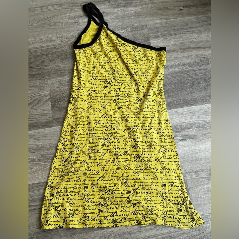Dkny one shoulder dress